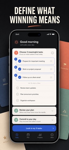 Daily Planner: 3 Tasks a Day Screenshot 2 of 10