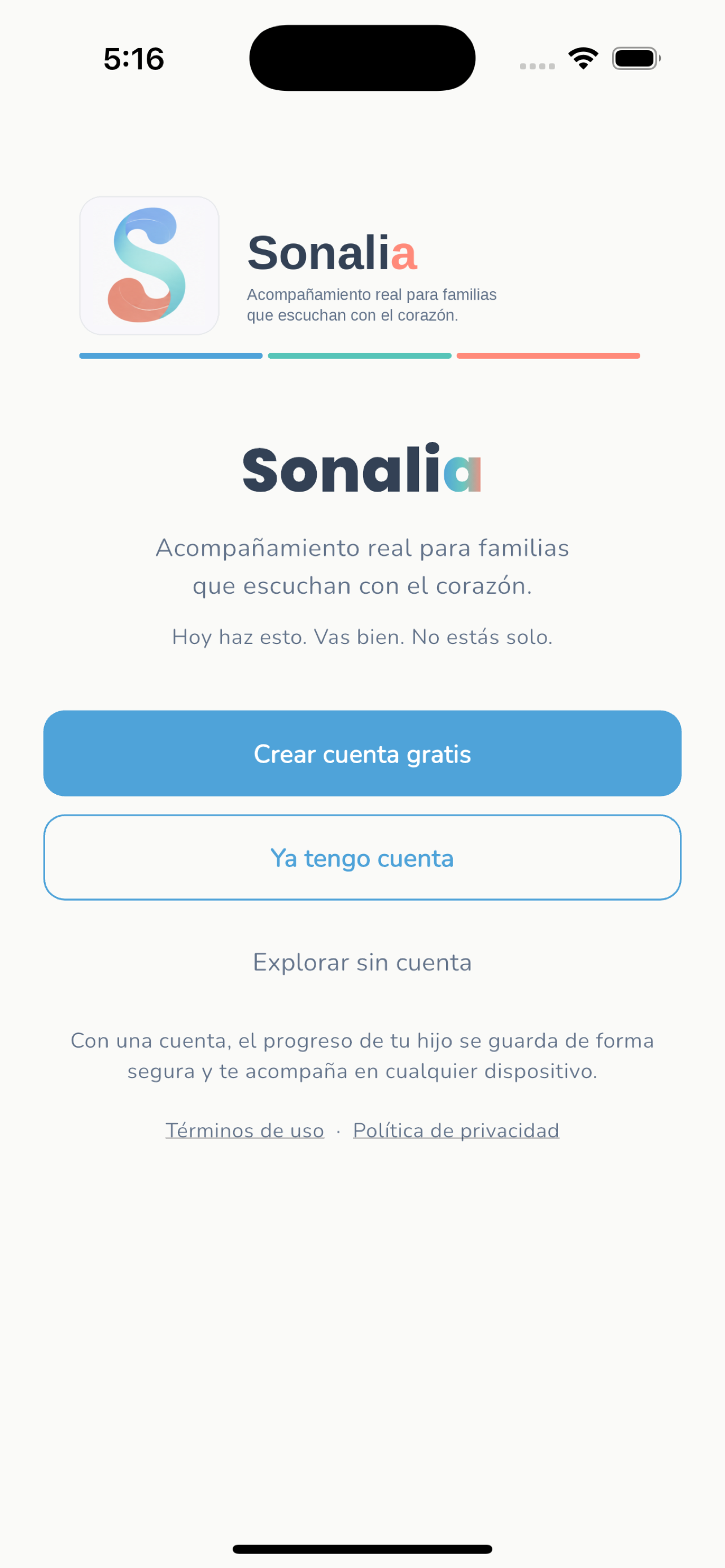 Sonalia: camino auditivo