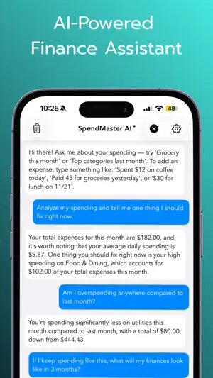 SpendMaster screenshot 2