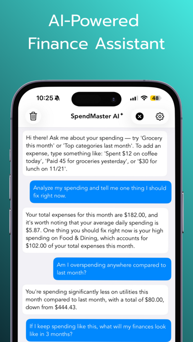 SpendMaster screenshot