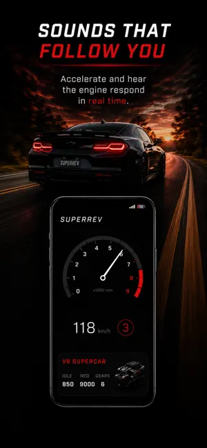 Engine Sounds: SuperRev screenshot 2