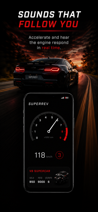 Engine Sounds: SuperRev Screenshot 2 of 4