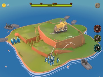 Viking Island: Defense game iPad screenshot
