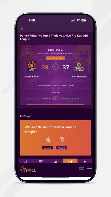 Pro Kabaddi Official App