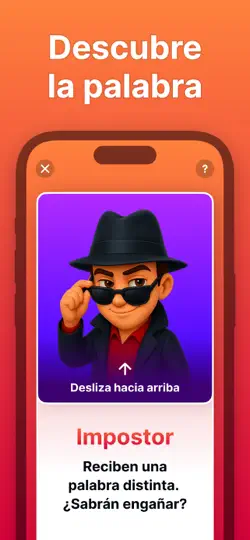Captura de pantalla de Impostor - Juego De Palabras en iPhone 2