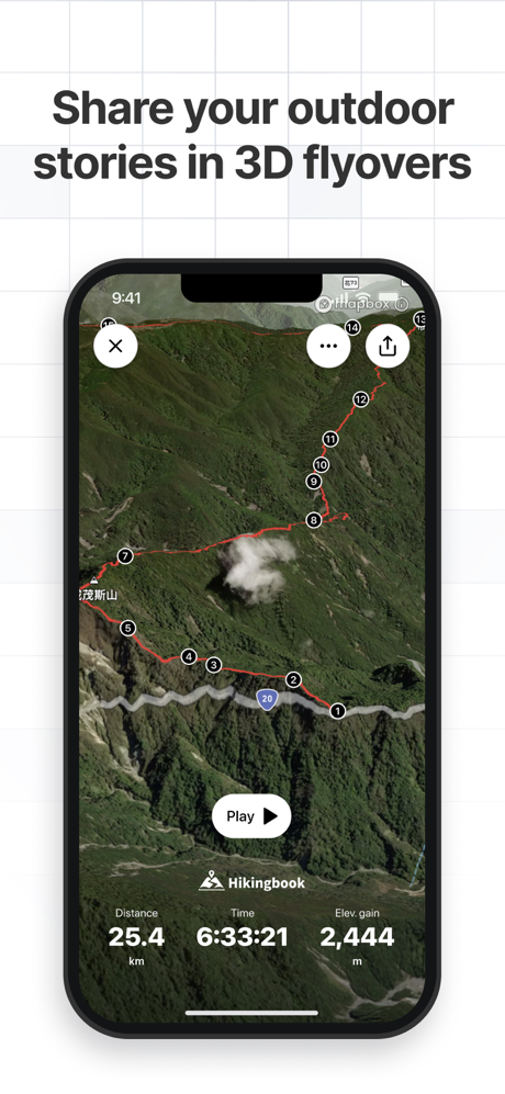 Hikingbook: Hike, Bike & Run screenshot 3