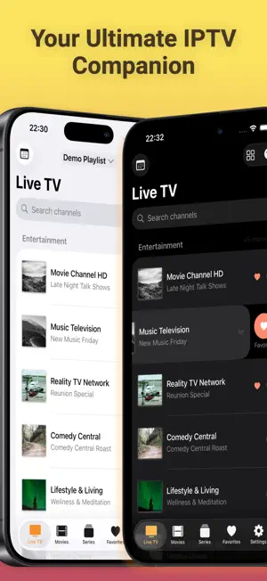 GidaTV - IPTV Xtream M3U screenshot 1