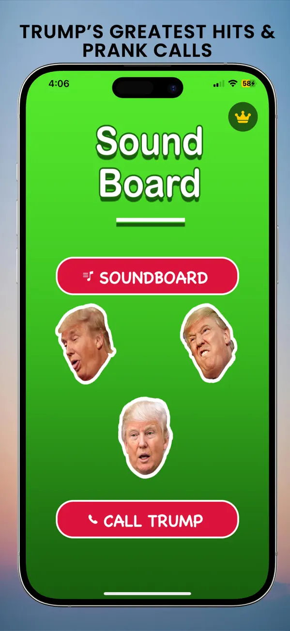 Screenshot #1 pour Trump Sound Board -