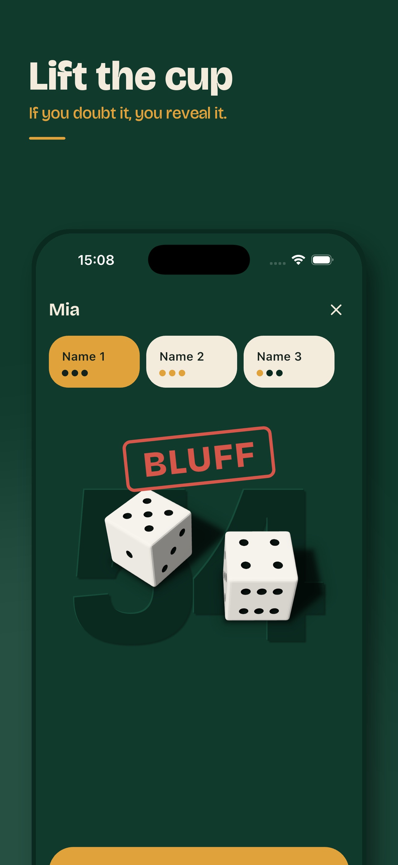 Screenshot 4 of Mia Dice – Liar's Dice