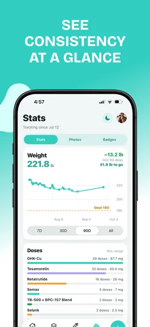 PepLog - Peptide Tracker screenshot 4