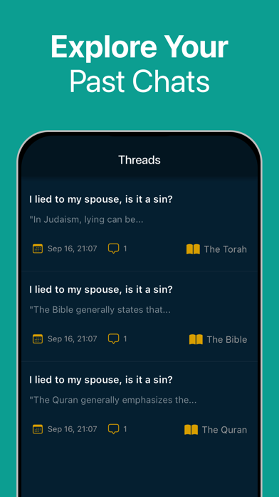 Holy Books AI: Bible Chat Screenshot