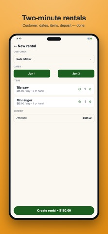 GearPost — Rental Manager Screenshot 2 of 5