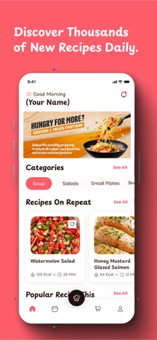 Scrumptious Recipe Planner screenshot