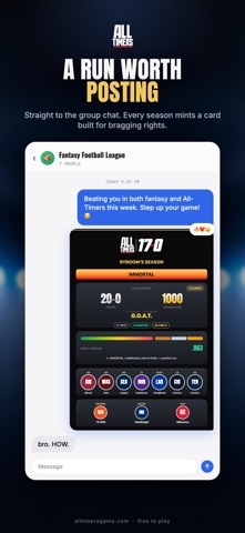 All-Timers: 17-0 & 82-0 screenshot 5