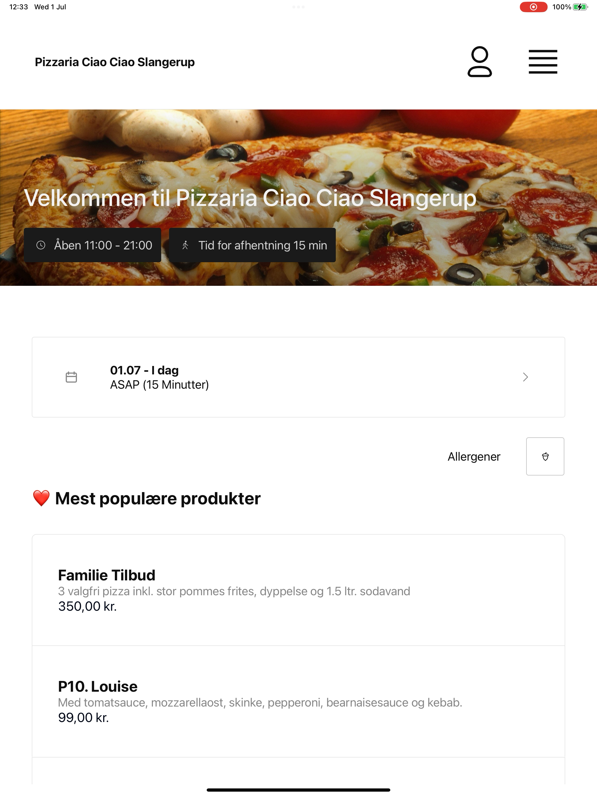 Pizzaria Ciao Ciao 3550 screenshot 9