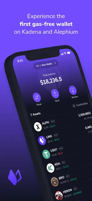 Linx Wallet screenshot 1