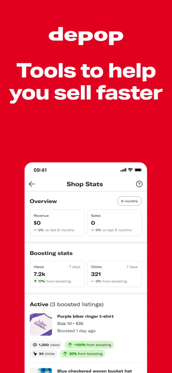 #4. Depop - Buy & Sell Clothes (iOS) Göre: Depop Ltd