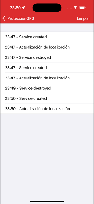 ProteccionGPS Screenshot 2 of 3