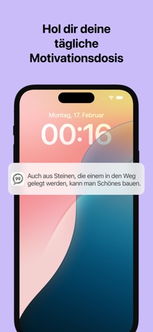 Motivation & Zitate für dich screenshot