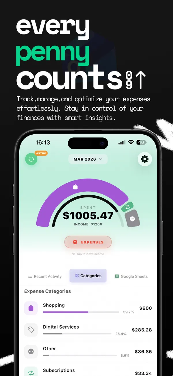 Screenshot #3 pour TalkBudget: Money Bill Manager