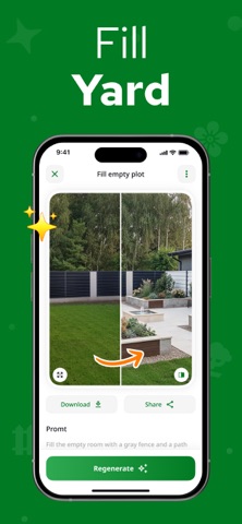 Garden Design AI – GardenUp iPhone screenshot