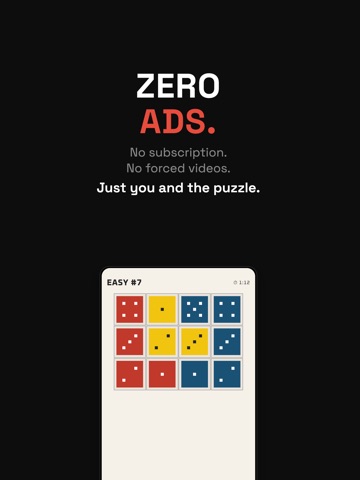 KubiLogic - Dice Logic Puzzle iPad screenshot