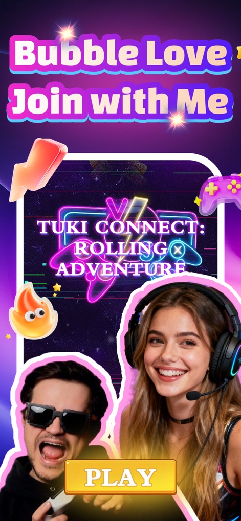 Tuki Connect:Bubble Love - tuki-connect-bubble-love-promo-screen
