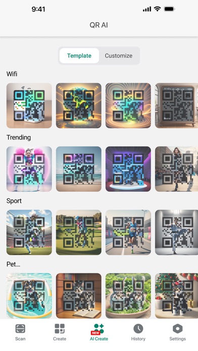 AI QR Code Scanner & Barcode Screenshot