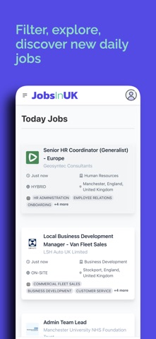 JobsInUK.app - Find Jobs in UK screenshot