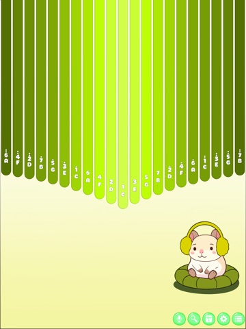 Kalimba Fun iPad screenshot