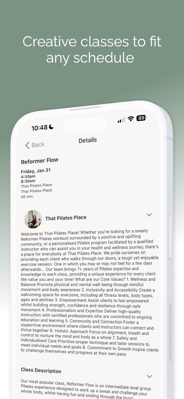 iPhone screenshot