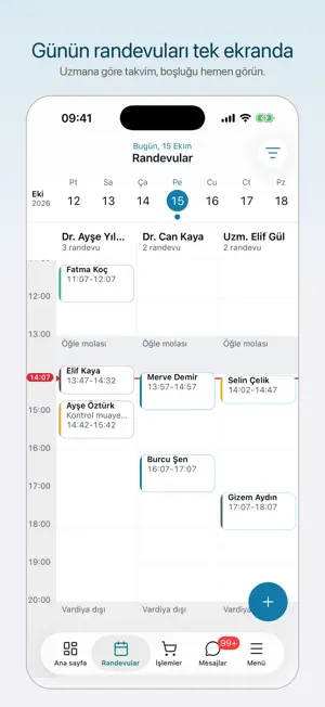 Bi'Klinik: Klinik Randevuları screenshot 1