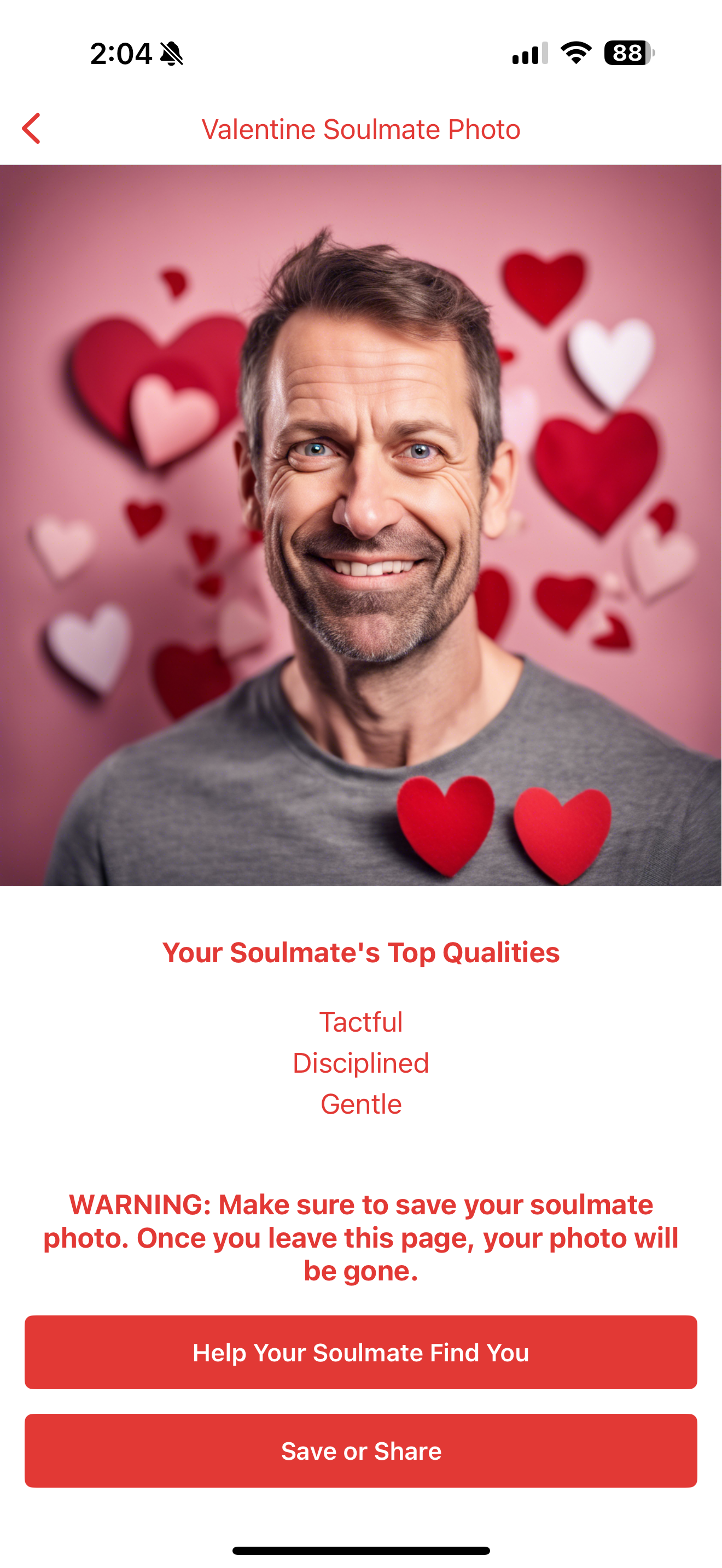 Valentine Soulmate Sketch screenshot 3