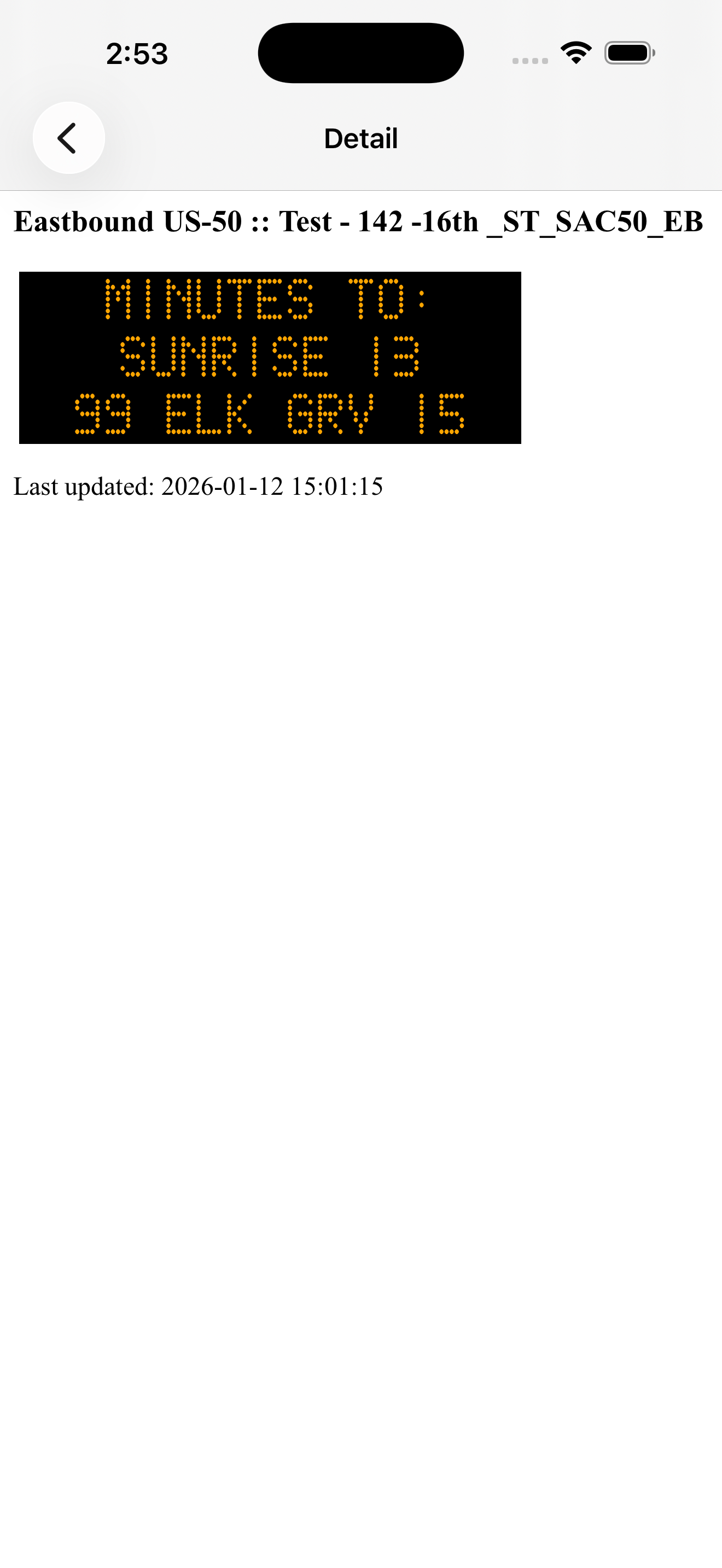 Caltrans QuickMap screenshot 4