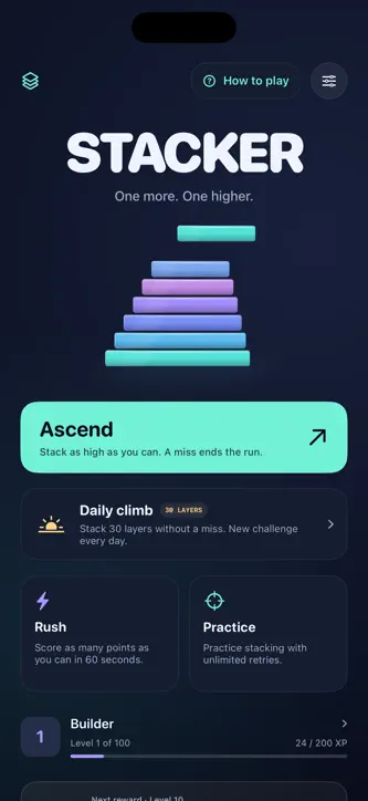 Stacker: Tower Climb screenshot 1