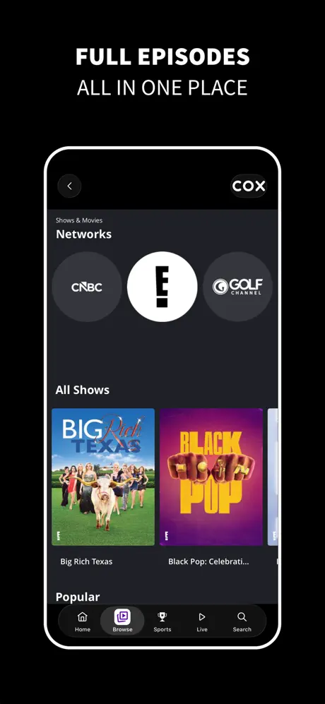 E! screenshot 6