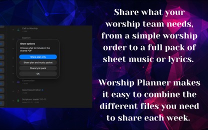 Worship Planner screenshot 3