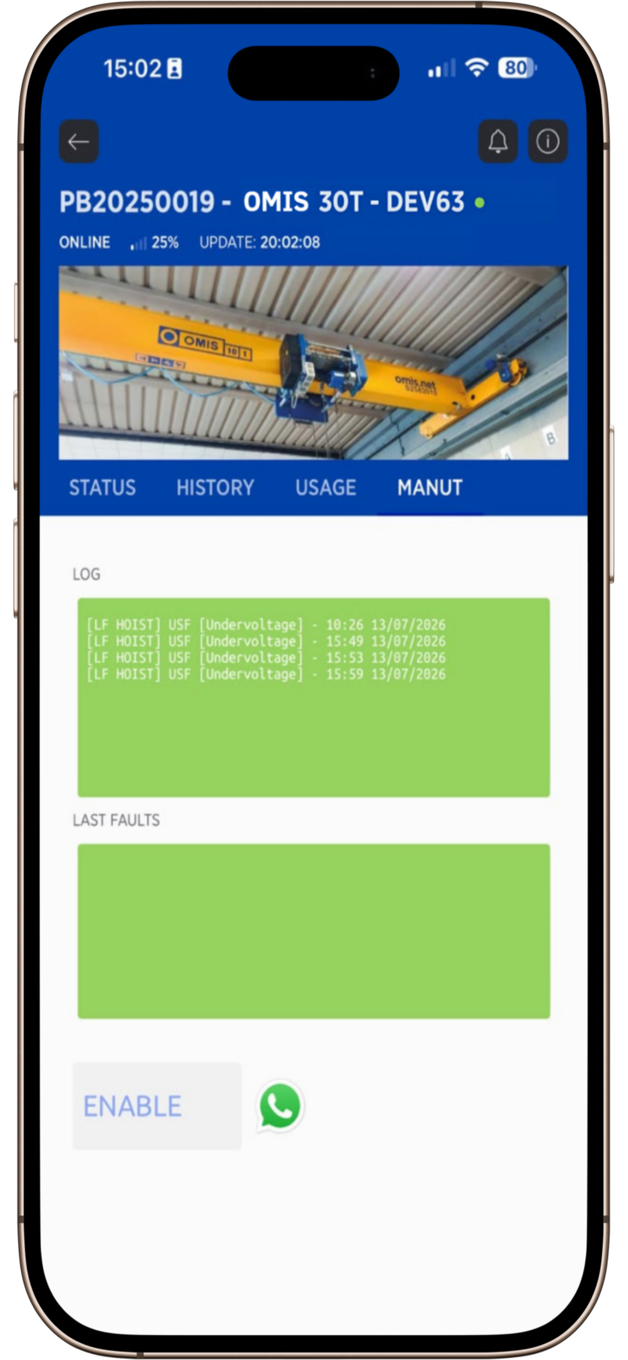 OMIS CONNECT screenshot 4