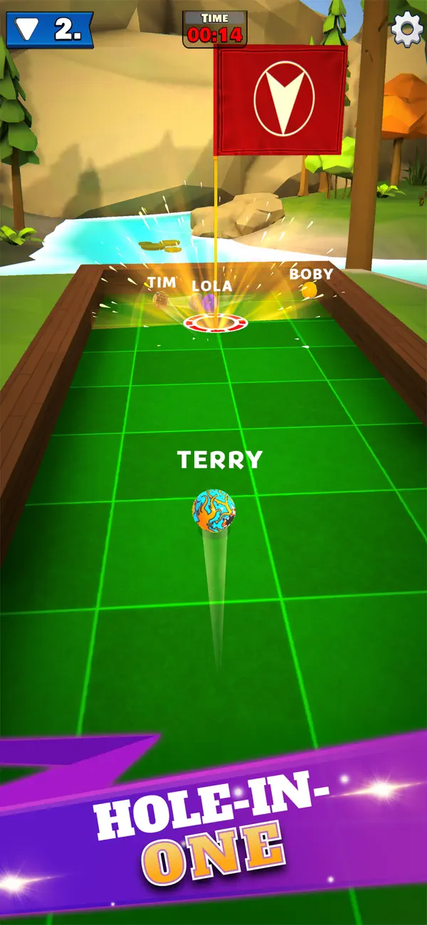 Mini Golf Club PvP Multiplayer Hack screenshot 3 - iOS game interface