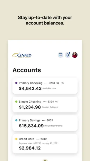 CinfedCU Mobile Banking screenshot 3