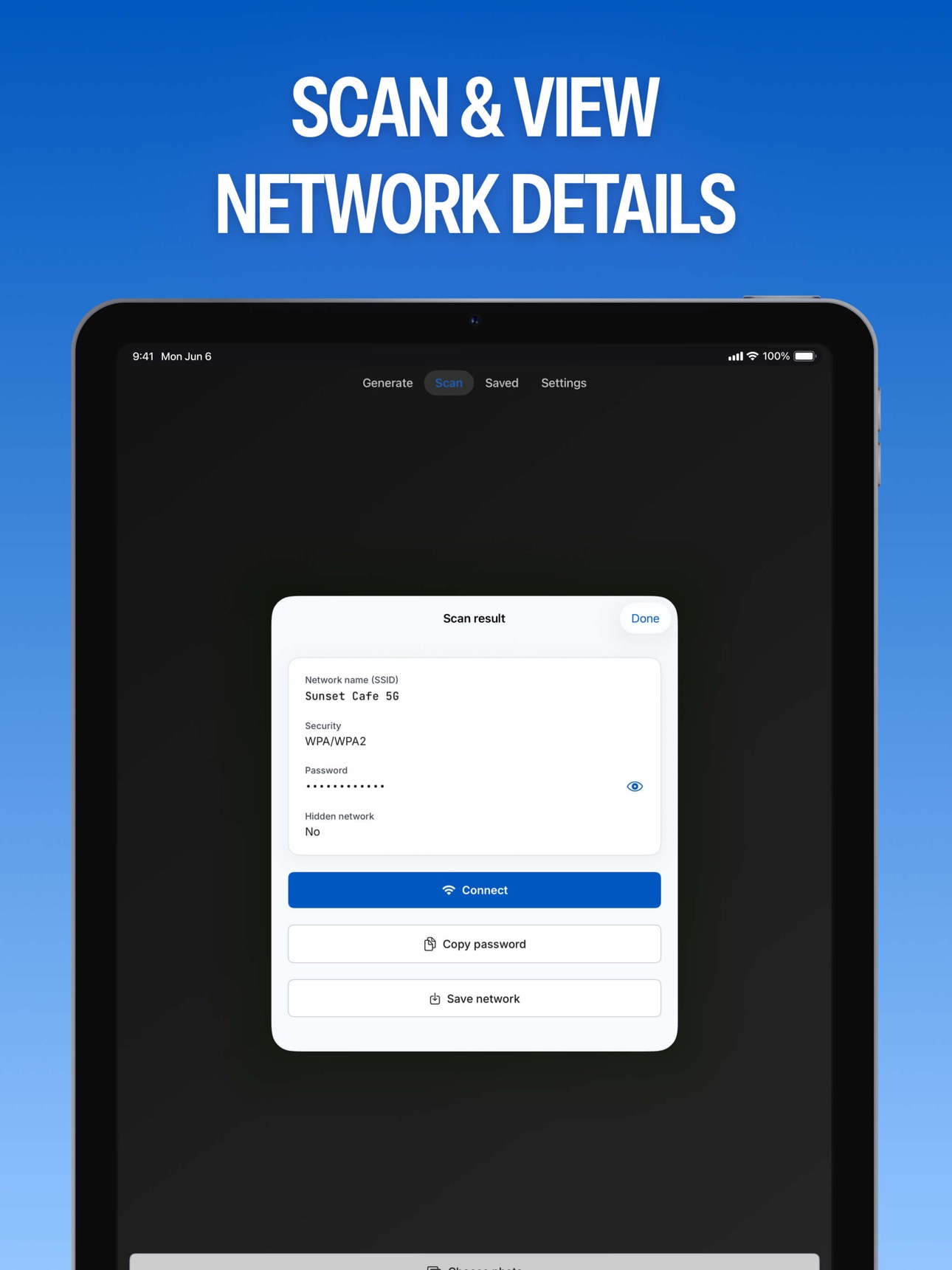 Screenshot 5 of Wifiary: Wi-Fi QR Code Share