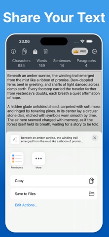 Word Count ™ Screenshot 4 of 5