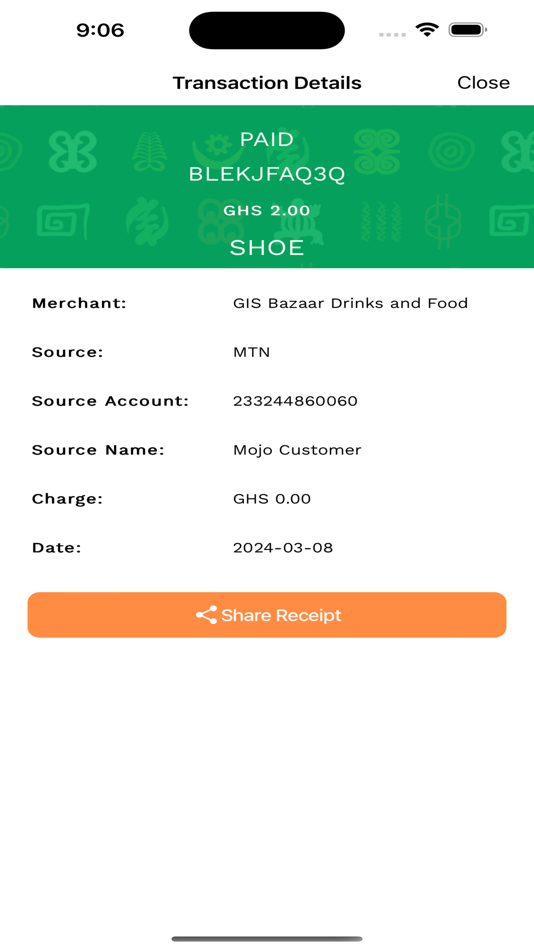 #6. Mojo POS INTERPAY SAL (iOS) 由: INTERPAY SAL