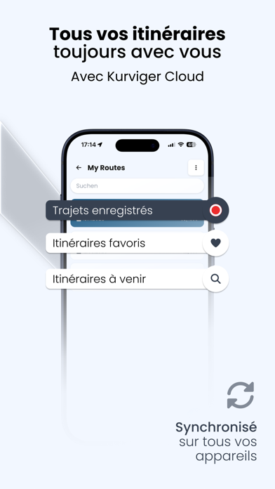 Kurviger navigation moto iPhone screenshot 8