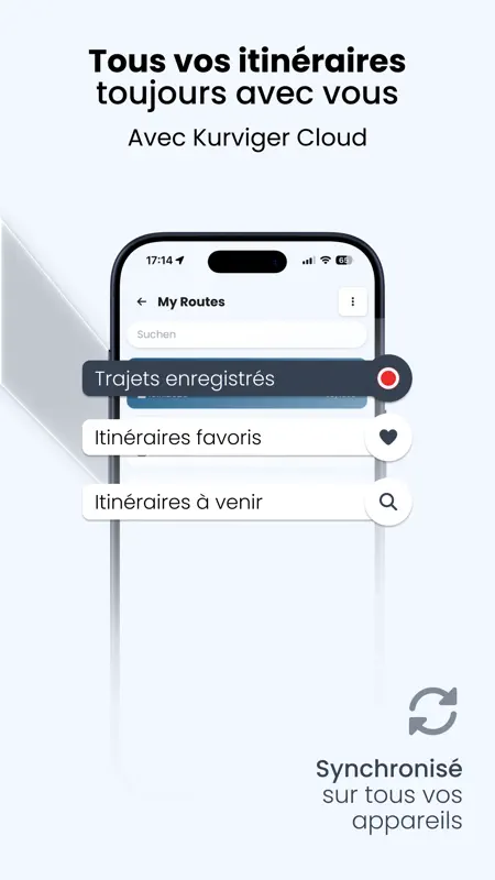 Kurviger navigation moto screenshot 8 of 10
