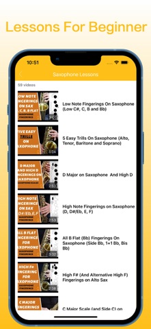 Saxophone Master - Sax Lessons Screenshot 2 of 4