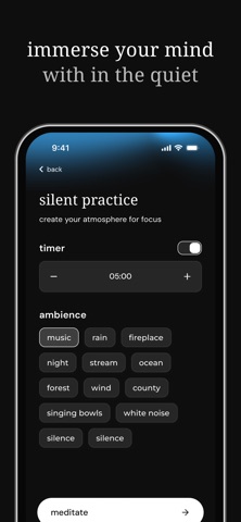 somequiet: Meditation & Sleep Screenshot 6 of 9