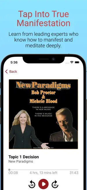 Manifestation Audiobooks screenshot 2