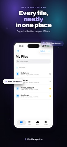 File Manager Pro: Files, Vault Screenshot 1 of 5