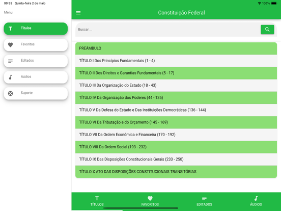 Screenshot #4 pour Constituição Federal